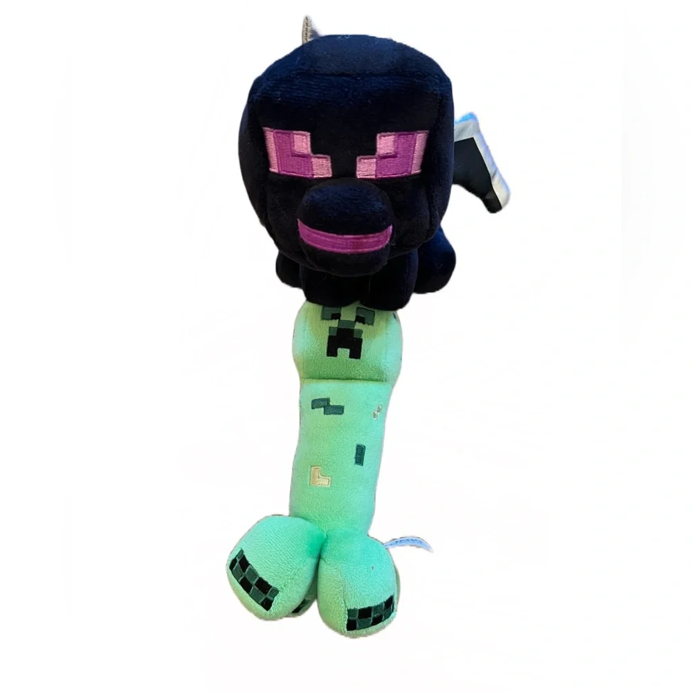 Minecraft Plush Bundle- Creeper & Ender Dragon